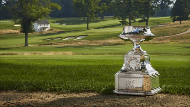 Aronimink Course with Trophy