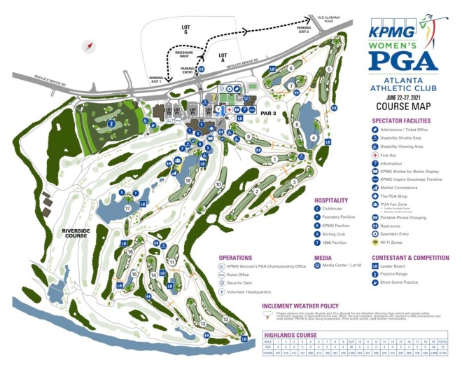 2021 KPMG Course Map