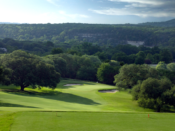 The Coore Crenshaw Cliffside course at Barton Creek