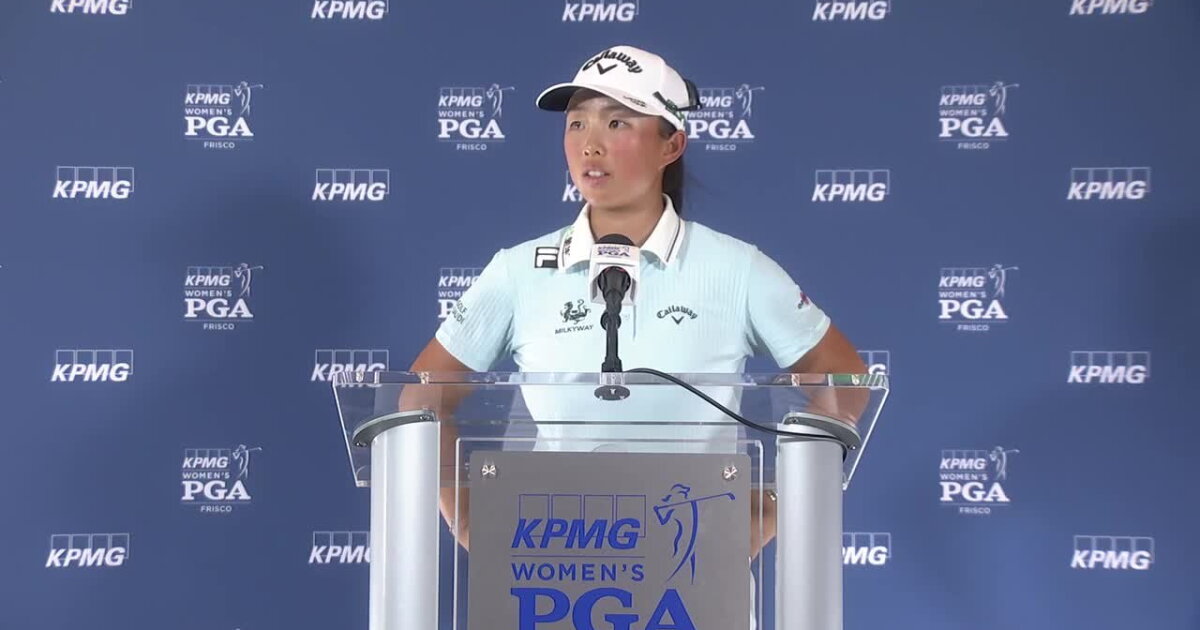 Ruoning Ruoning Yin Reflects on Her Third Round | KPMG Women's PGA Championship