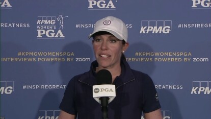 Joanna Coe Press Conference - Second Round