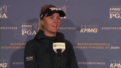 Anna Nordqvist Press Conference - Second Round